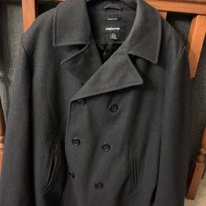 Claiborne Black Pea Coat